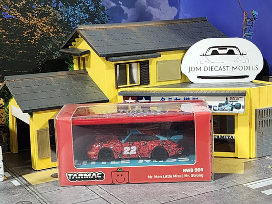 Tarmac Works RWB 964 Mr. Men Little Miss Mr. Strong T64-037-MR