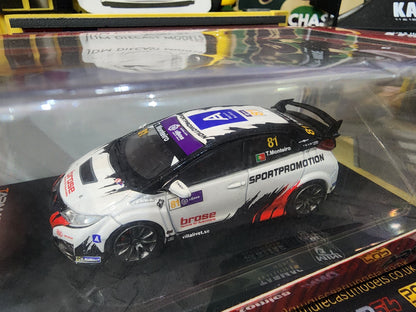 Tarmac Works Honda Civic Type-R FK2 2016 Macau Guia 2.0T Winner Livery 2544pcs
