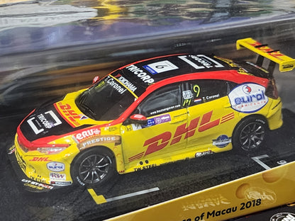 Tarmac Works Honda Civic Type-R FK8 TCR WTCR Race of Macau 2018