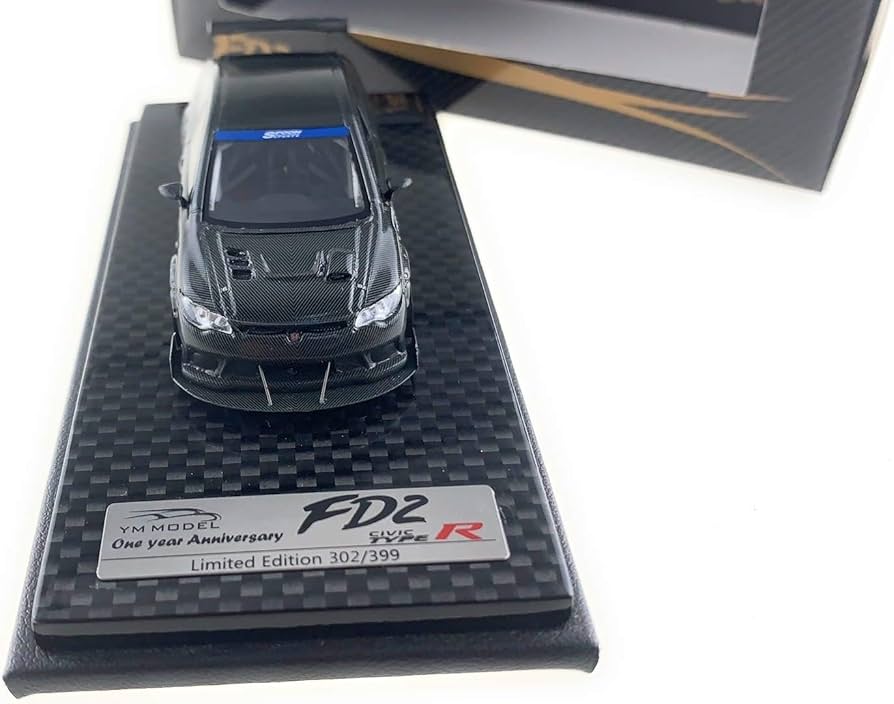 YM Model Honda Civic Type R (FD2R) Full Carbon (YM Brand 1st Anniversary Model) Resin 399pcs Rare