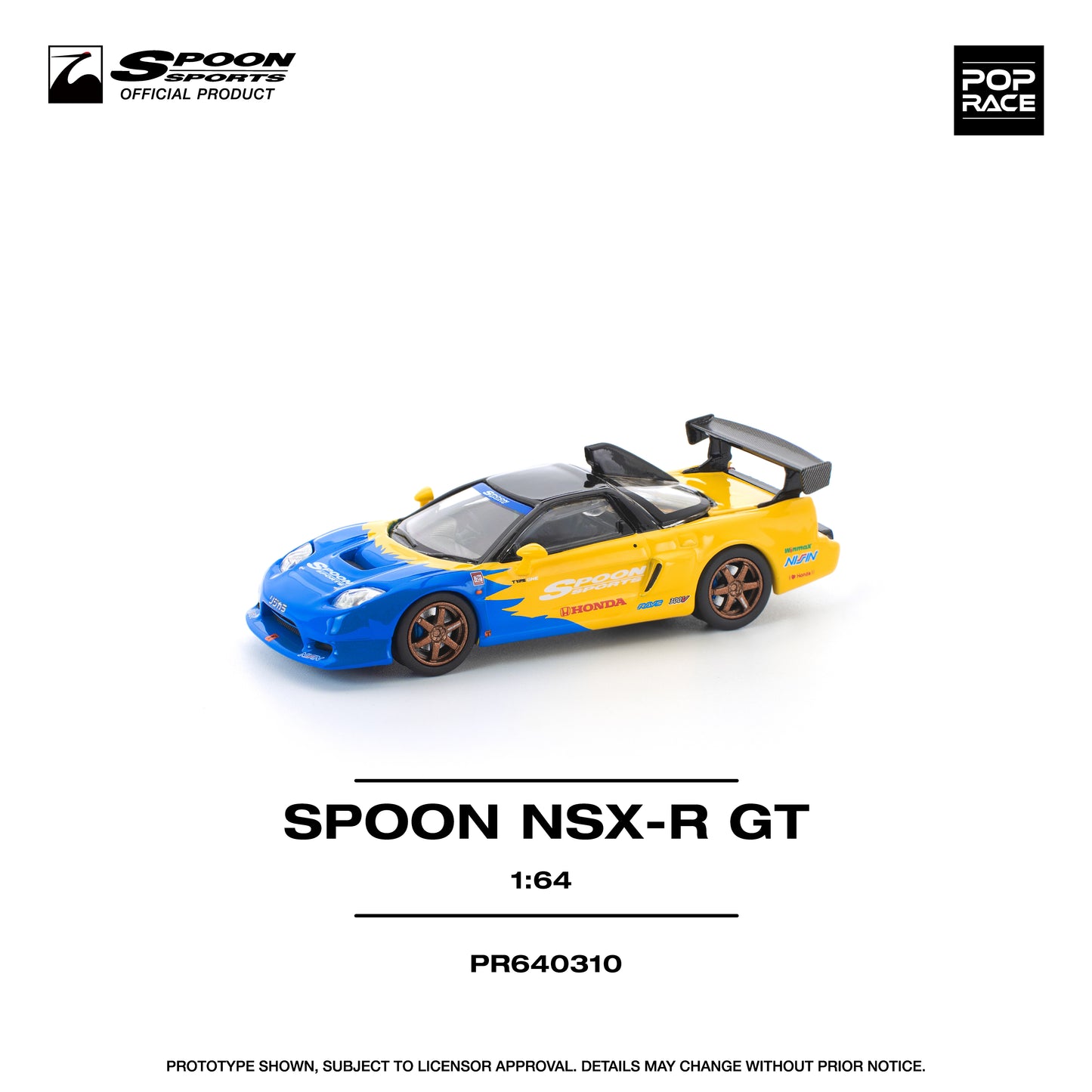 PopRace Spoon Sports Honda NSX-R GT PR640310
