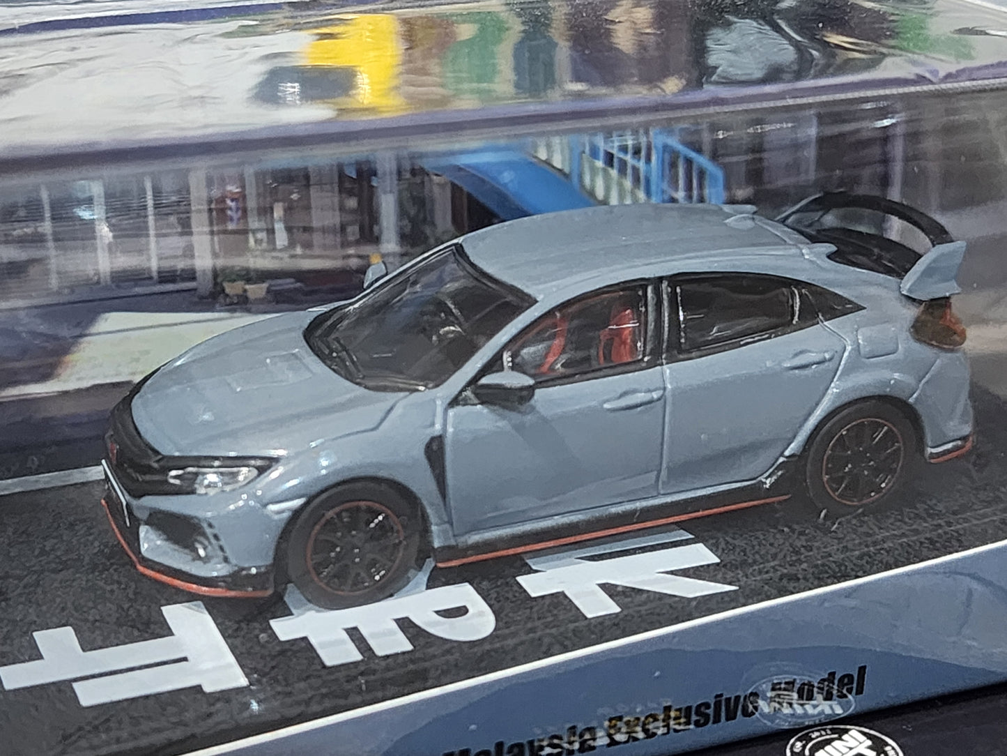 Tarmac Works Honda Civic Type-R FK8 Malaysia Exclusive Grey