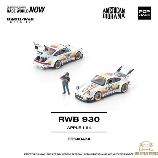 Preorder PopRace PR640474 RWB 930 Apple With Mr Nakai Figure