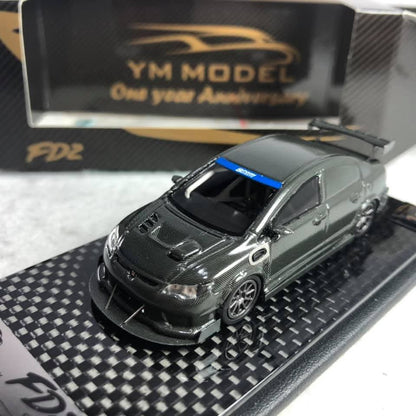 YM Model Honda Civic Type R (FD2R) Full Carbon (YM Brand 1st Anniversary Model) Resin 399pcs Rare
