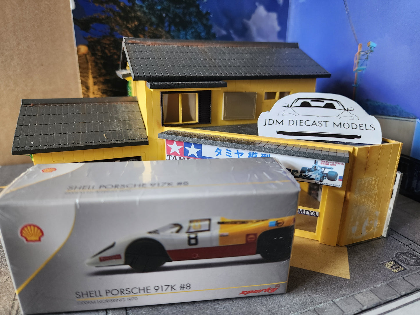 SPARKY 1/64 diecast Porsche 917K SHELL 1000KM Norisring 1970 #8