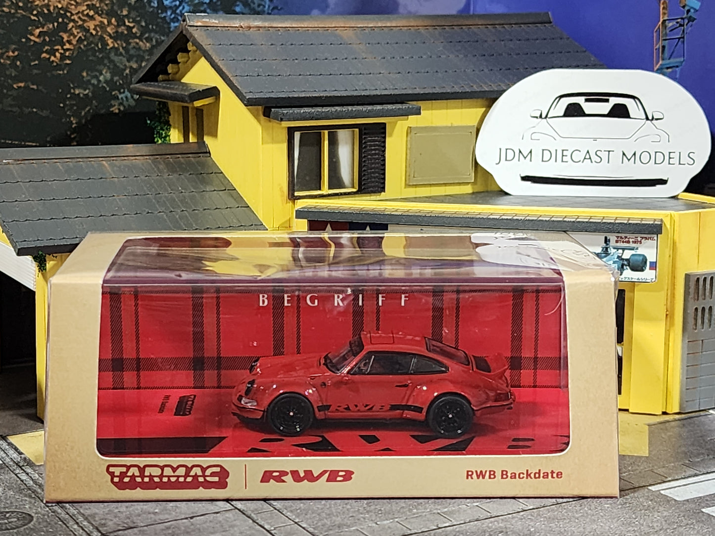 Tarmac Works Porsche RWB Backdate Red T64-046-RE