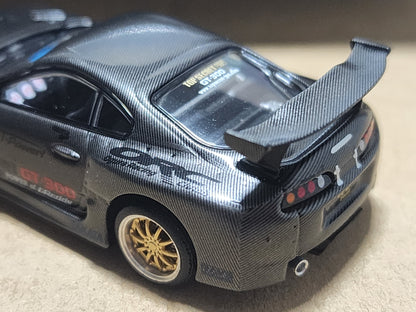 PopRace TDE26 Top Secret Supra Carbon GT300 RE RX7 Satin Gold Event Models