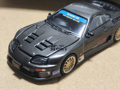 PopRace TDE26 Top Secret Supra Carbon GT300 RE RX7 Satin Gold Event Models
