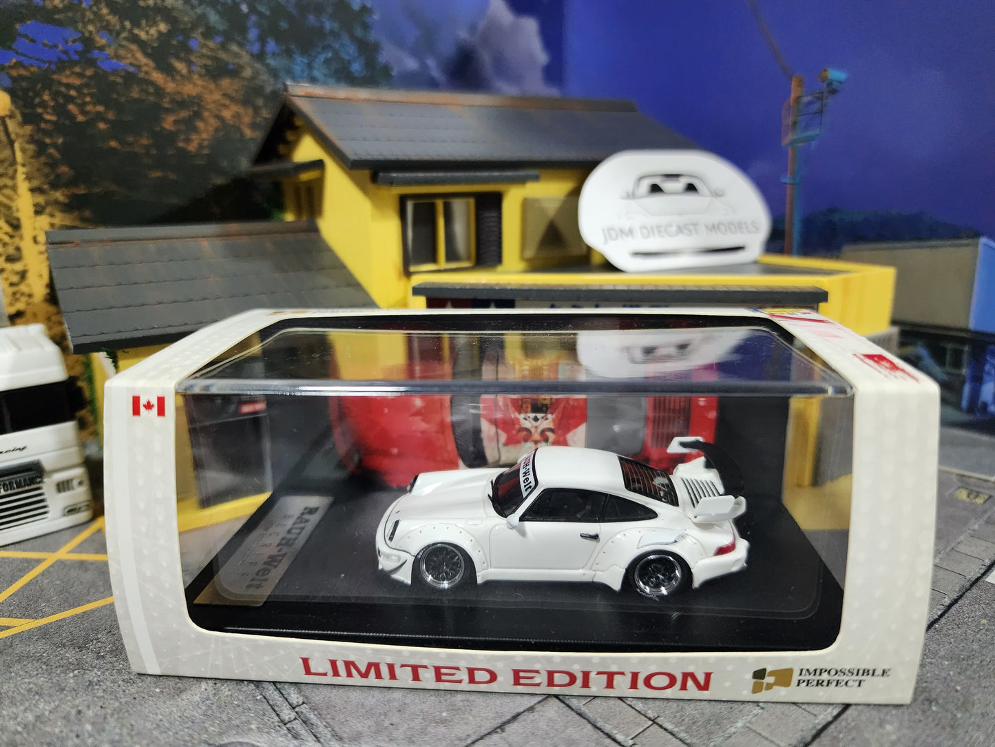 Impossible Perfect RWB 993 Canada Edition White IP-640011N of 300pcs