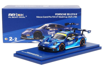 AR Box Porsche 911 GT3 R Macau GP FIA GT World Cup 2025 Absolute Racing Tempo #911 Alessio Picariello