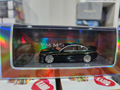 YM Model 1/64 BMW Alpina E46 Green Resin Limited to 299pcs