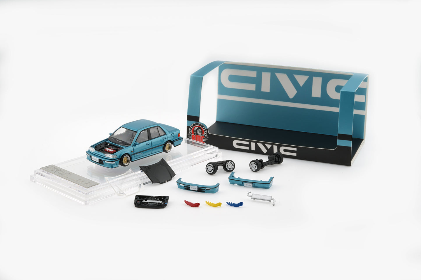 64B0741 BM Creations Honda Civic EF2 Custom Blue