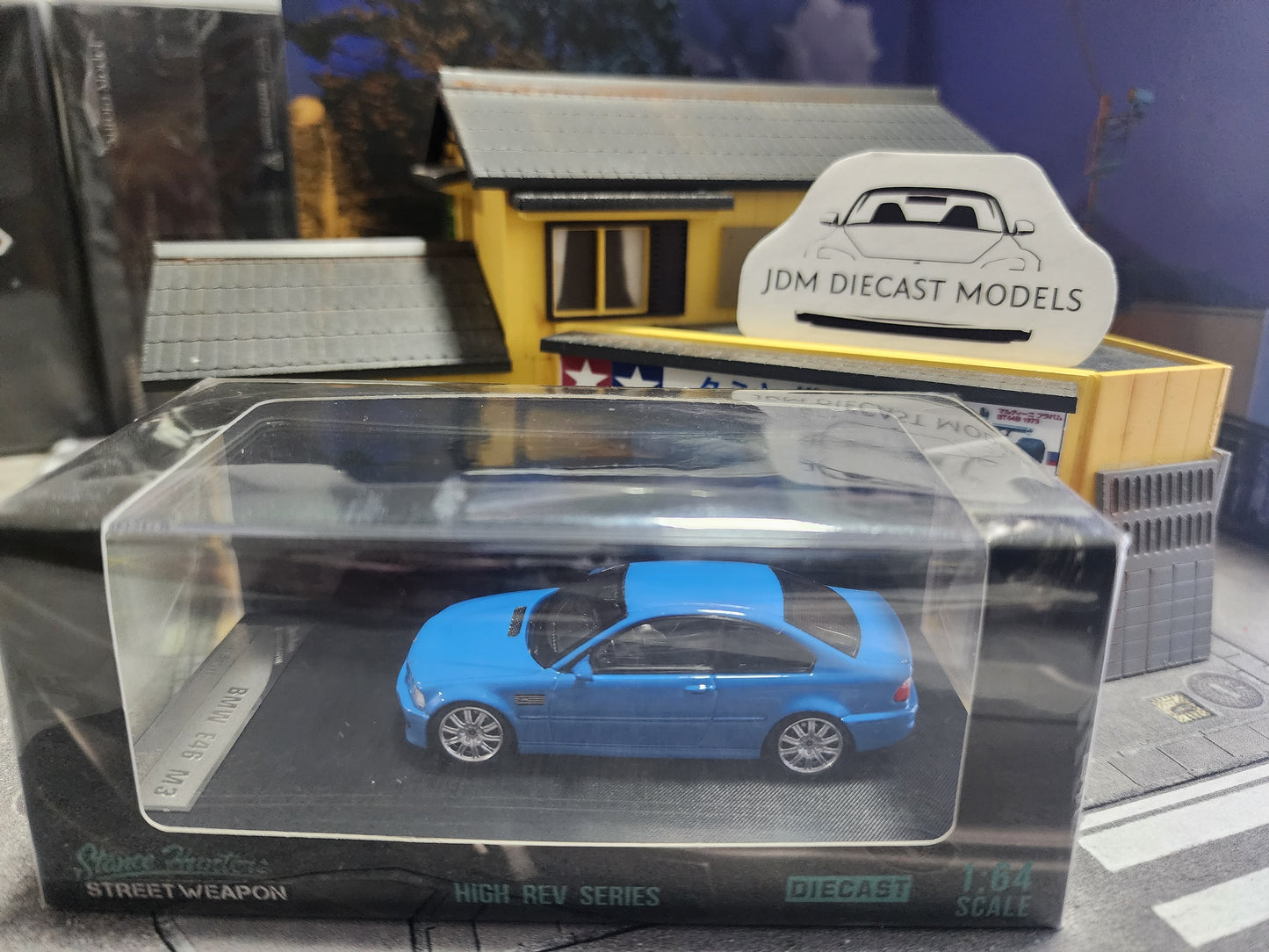 Stance Hunter Street Weapon BMW E46 M3 Blue