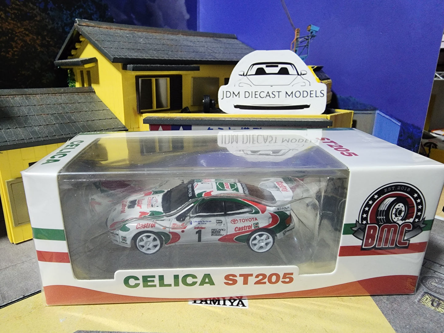 BM Creations 1/64 Toyota Celica ST205 Tour de Corse - Rallye de France 1995 Castrol #1