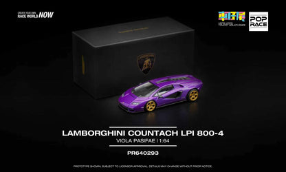 PopRace Lamborghini Countach LPI-800 Voila Pasifae PR640293 Hong Kong ToyCar Salon 2025