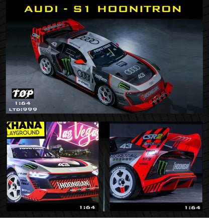 Top Model 1/64 Audi Hoonitron S1 Ken Block Hoonigan