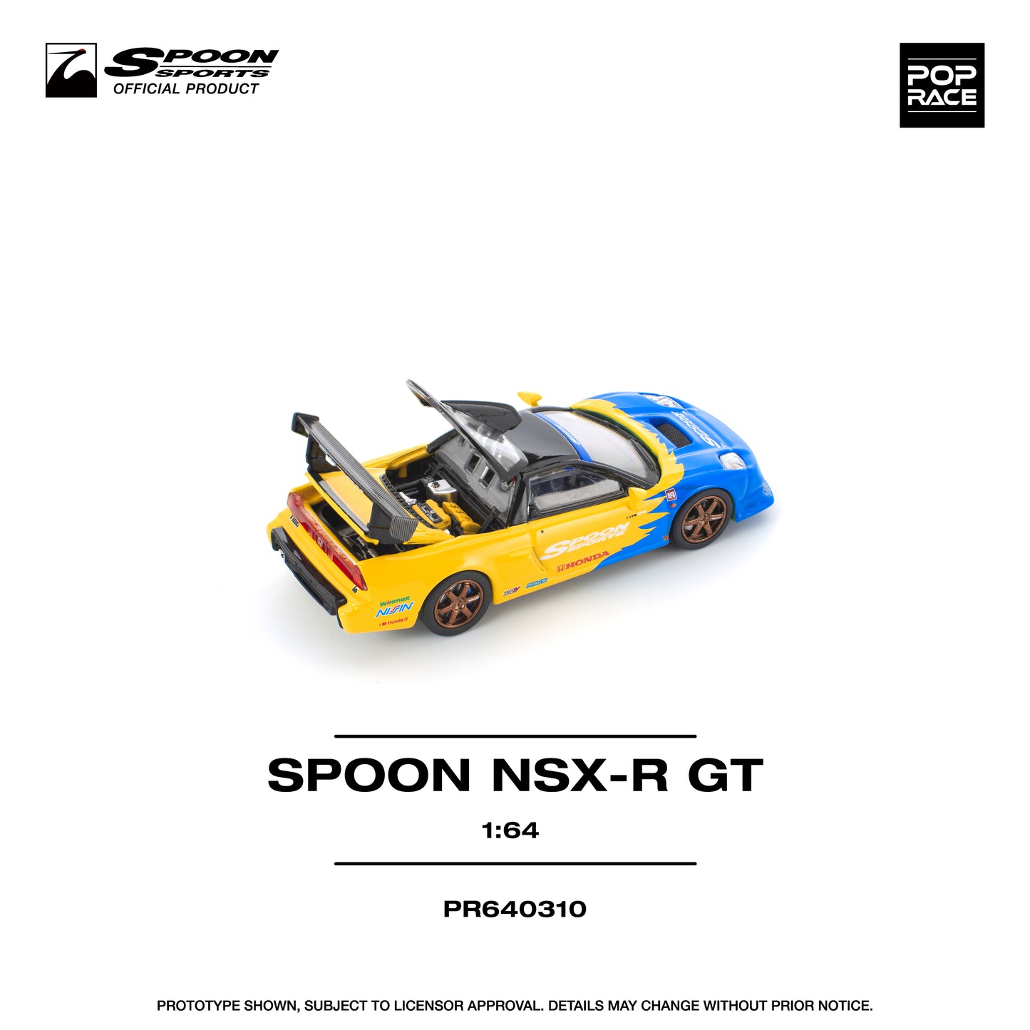 PopRace Spoon Sports Honda NSX-R GT PR640310