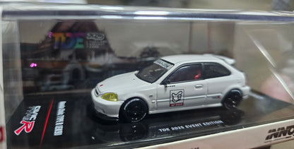 lnno64 Honda Civic TYPE R EK9 WHITE THAILAND EXPO 2025 EVENT EDITION
