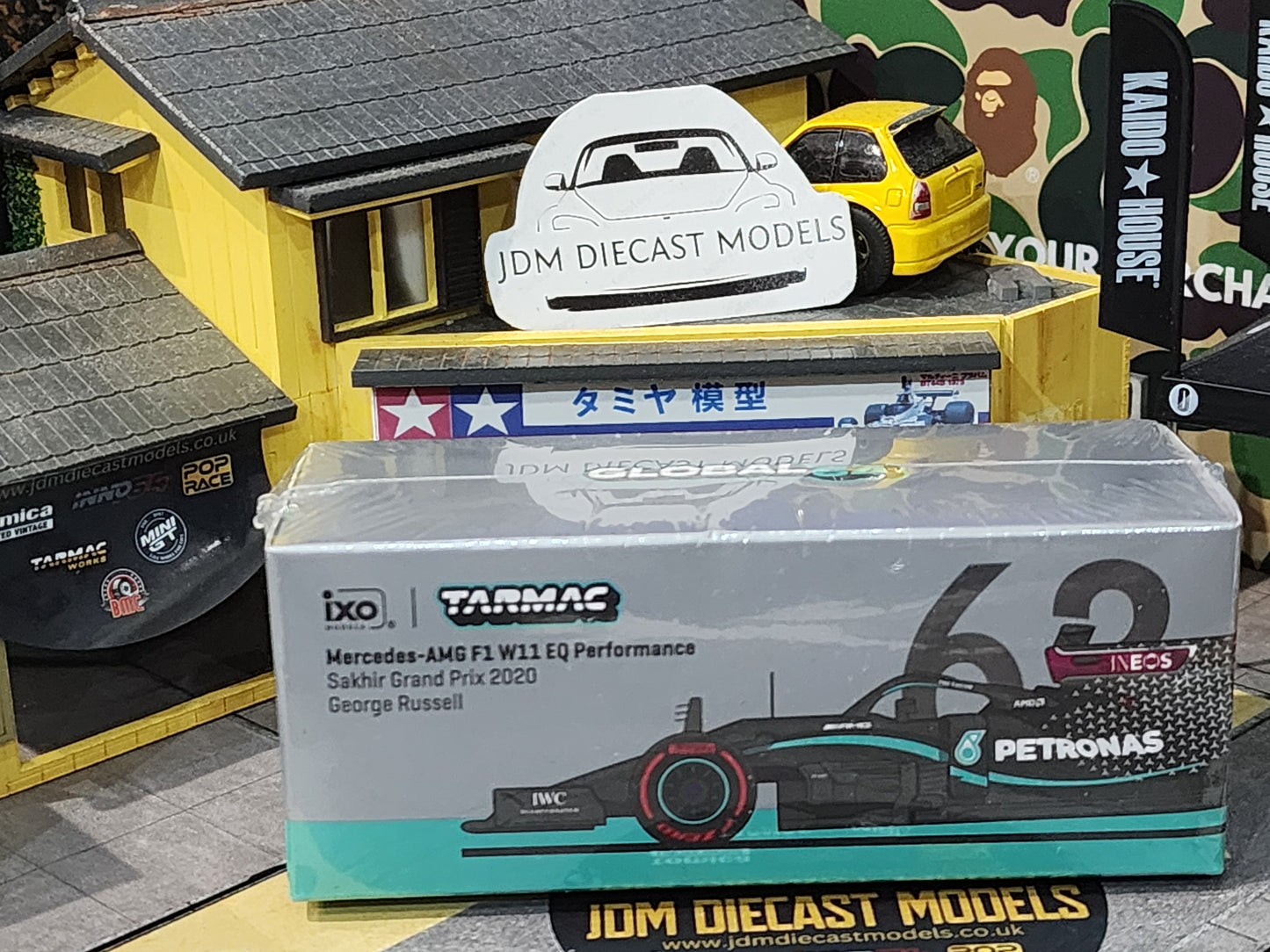 Tarmac Works Mercedes-AMG F1 W11 EQ Performance Sakhir Grand Prix 2020 George Russel
