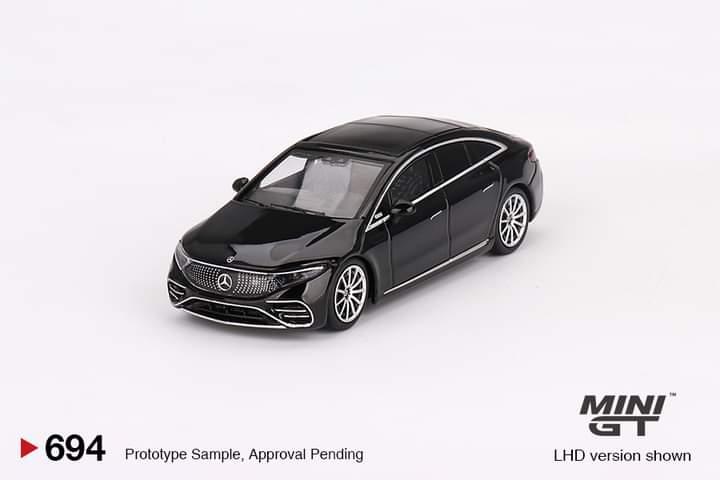 MiniGt  Mercedes-Benz EQS 580 4MATIC Black MGT00694