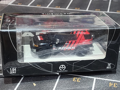TimeMicro 1/64 Toyota FJ Cruiser ADVAN with figure