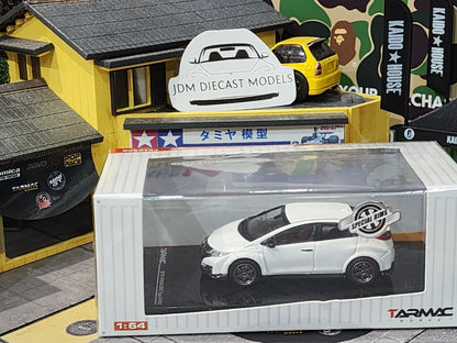 Tarmac Works Honda Civic Type-R FK2 2016 Championship White Special Rims