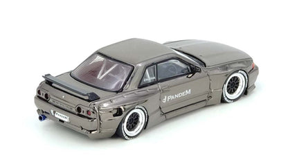 Inno64 Nissan Skyline GT-R R32 Pandem Hong Kong Special Edition Black (Chrome) IN64-R32P-CHBHS