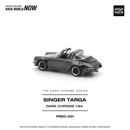 PopRace Dark Chrome Series 001 Singer Targa