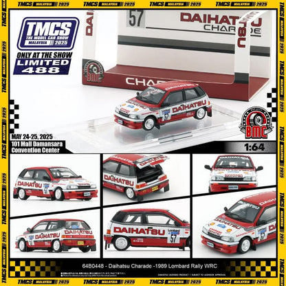 BM Creations 1/64 Daihatsu Charade Winner of Rallye Monte Carlo 1988 (Class 3) TMCS 488pcs limited