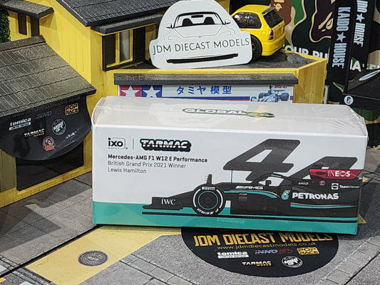 Tarmac Works Mercedes-AMG F1 W12 E Performance British Grand Prix 2021 Winner Lewis Hamilton