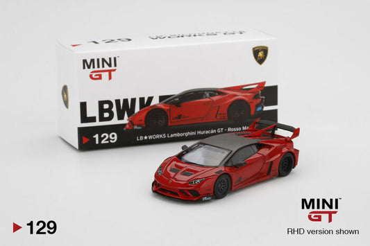 MiniGT LB★WORKS Lamborghini Huracán GT Rosso Mars MGT00129