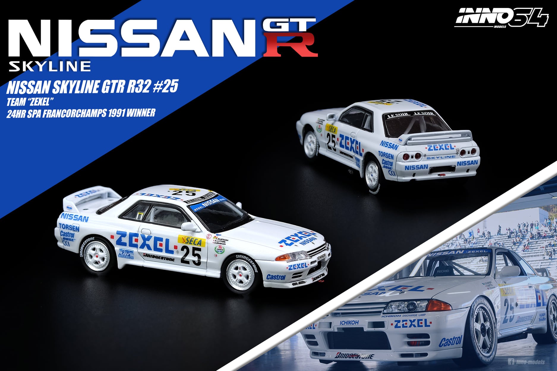Zexal R32 Inno64 Nissan Skyline GTR R32 #25