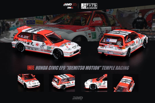 Inno64 Honda Civic EF9 Idemitsu Motion Temple Racing - JDM05