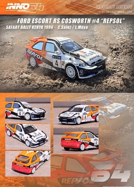 Inno64 Ford Escort RS Cosworth #4 Safari Rally Kenya 1996